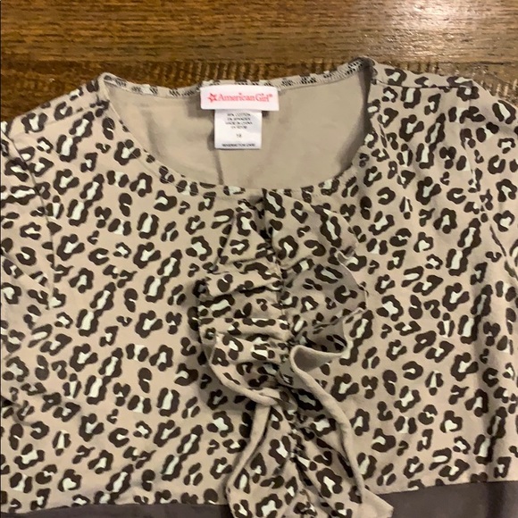 American girl leopard print dress, size 16 - Picture 2 of 2